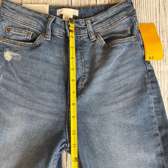 H&M distressed high waist skinny Jean size 4 - Picture 5 of 7